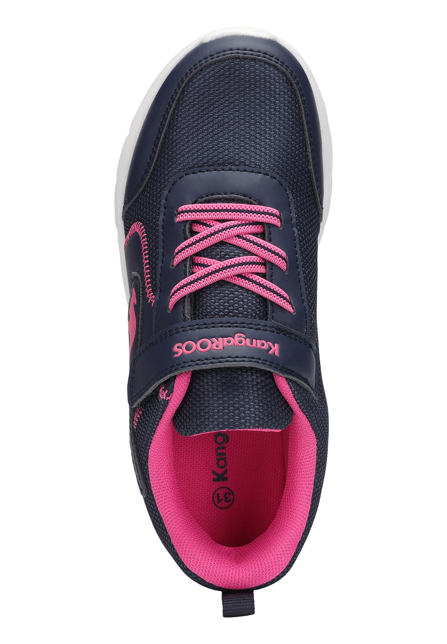 KangaROOS K-ETK ZIG EV Sneaker Kinder Schuhe Unisex 10408 000 4204 blau/pink 6/7