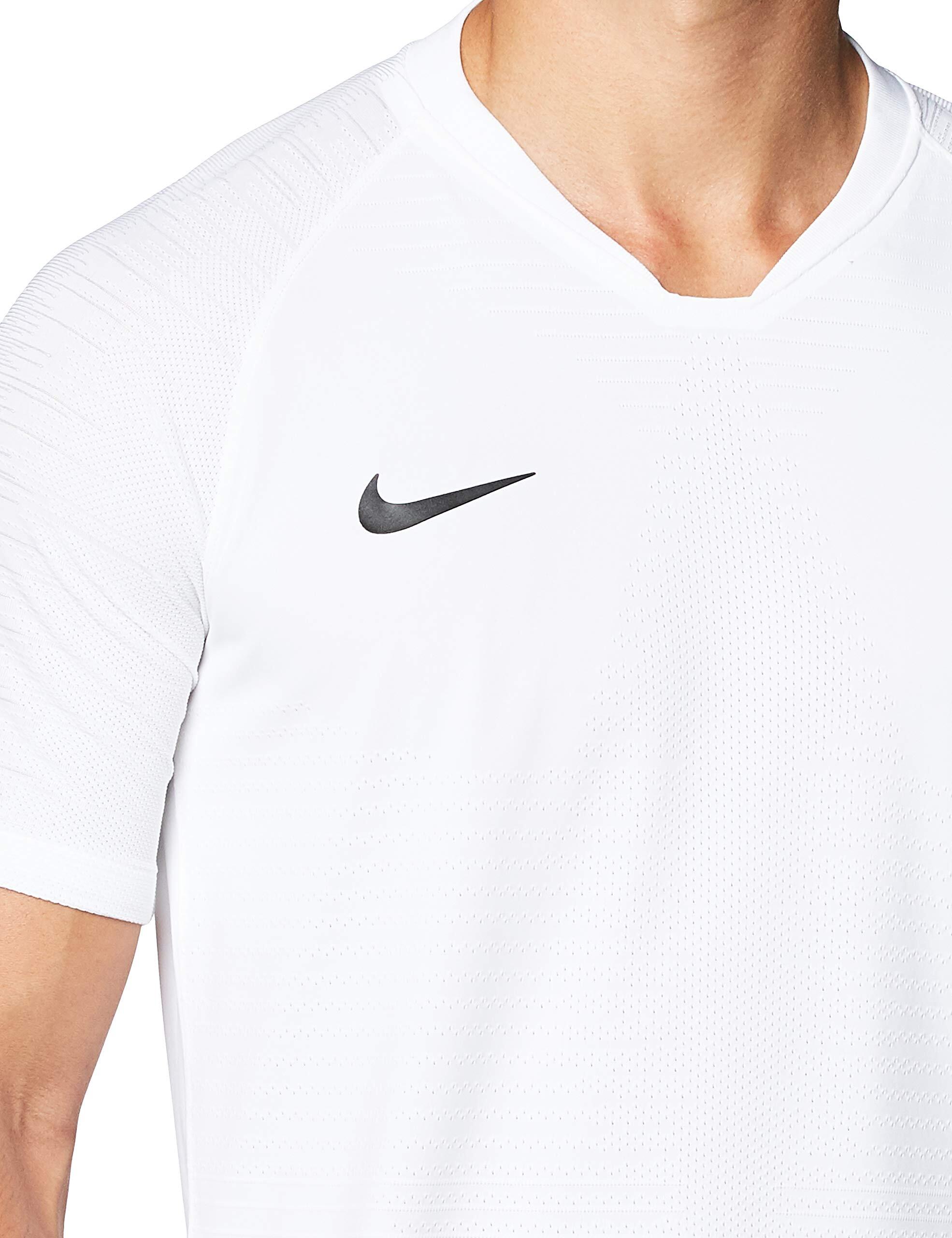 Maillot Nike Vapor Knit II à Manches Courtes pour Homme - Blanc/Noir - Taille M 2/3