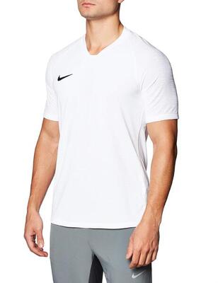 Nike vapor knit ii korte mouw heren trui - wit/zwart - maat m