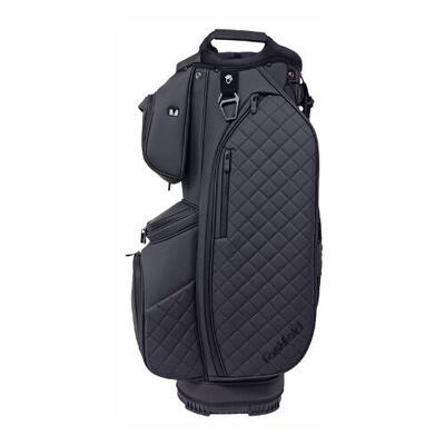 Fastfold elegance diamond cartbag zwart