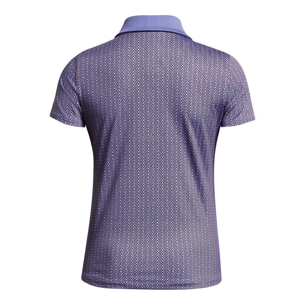 Dames Golfpolo Under Armour Playoff Ace Polo-Celeste Navy 2/4