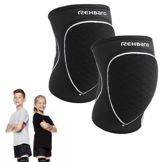 Rodilleras de Neopreno Rehband PRN Negro Junior (x2)