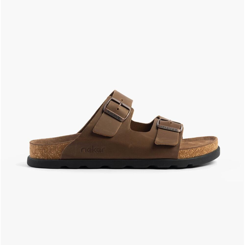 RIEKER 21190-26 Mens Poolside Slip On Sandals