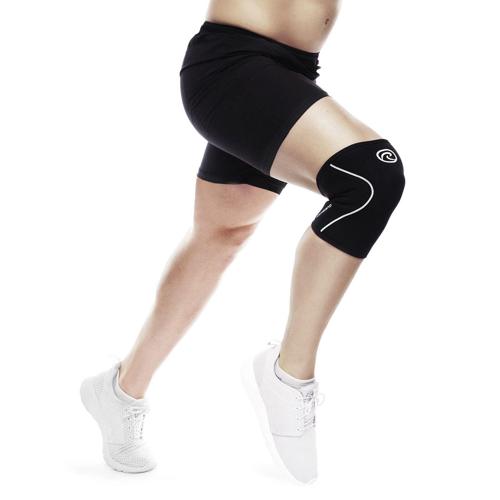 Rehband RX Genouillère 3 mm | Bandage genou sports d’endurance 3/4