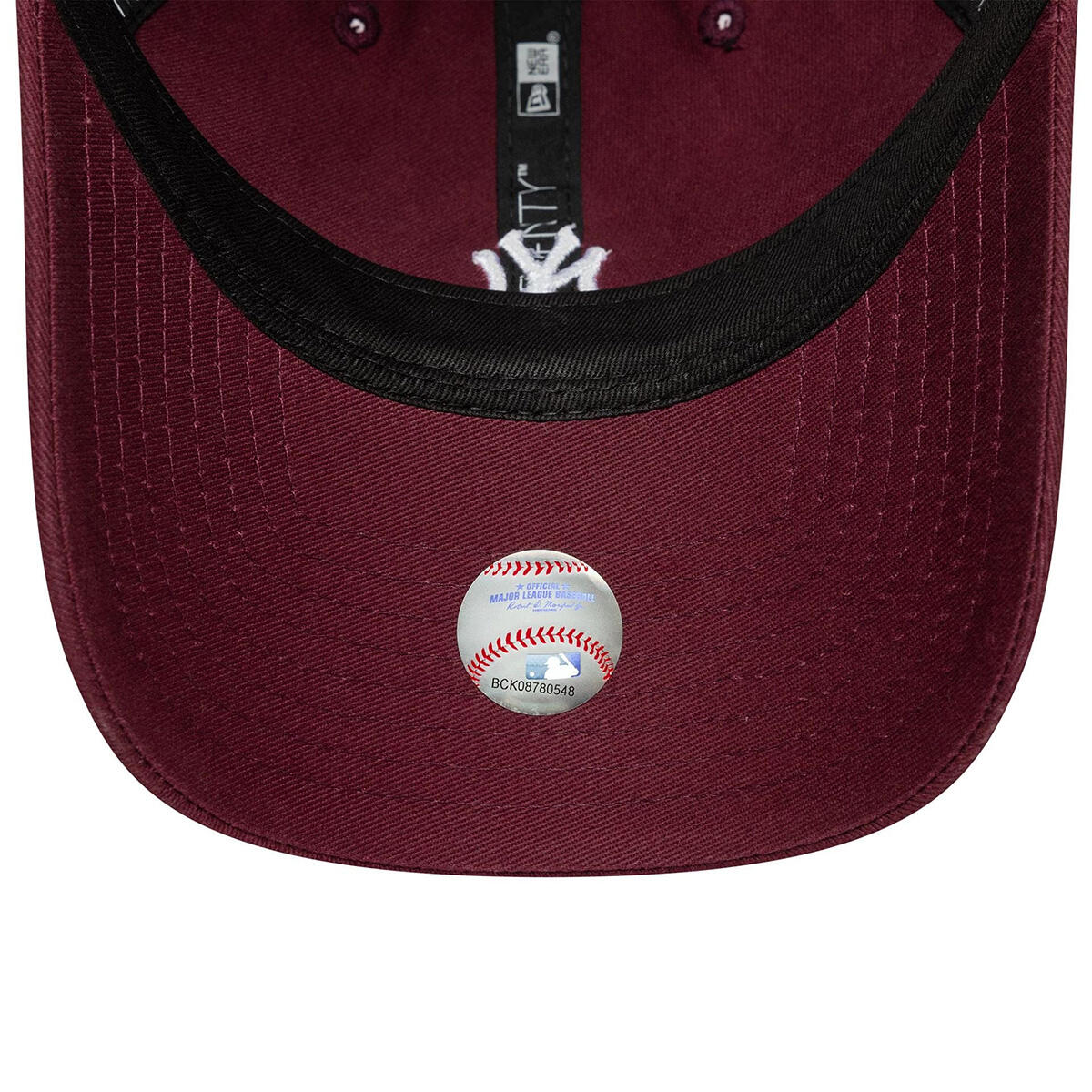 New Era 9TWENTY Cap New York Yankees MLB Mini Logo dark red 4/5