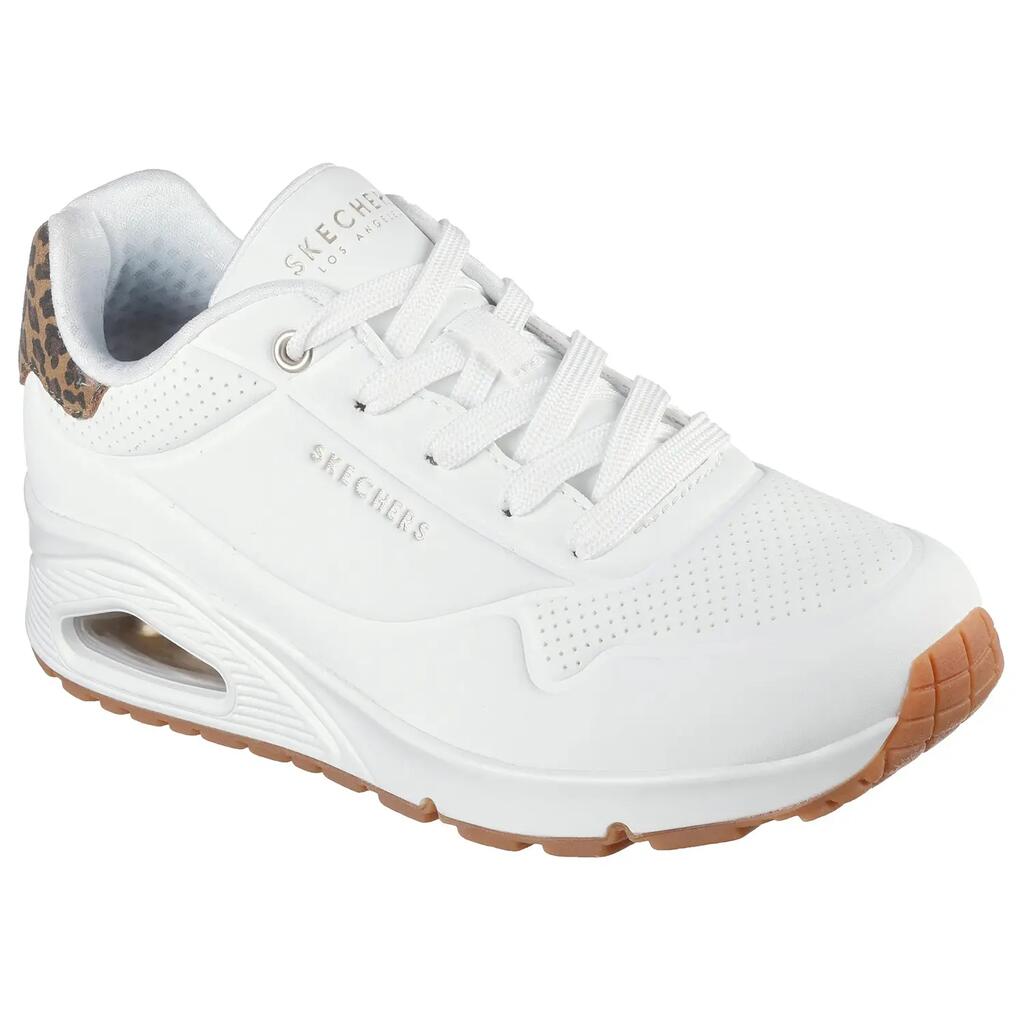 Baskets Femme Baskets Skechers UNO-JUNGLE NITE Blanc Skechers