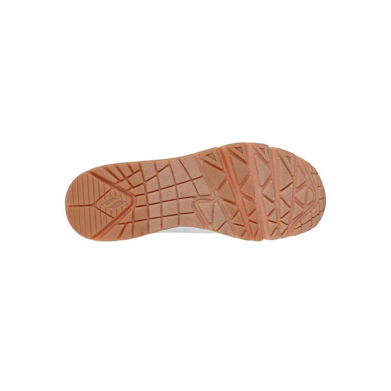 Baskets Femme Baskets Skechers UNO-JUNGLE NITE Blanc Skechers
