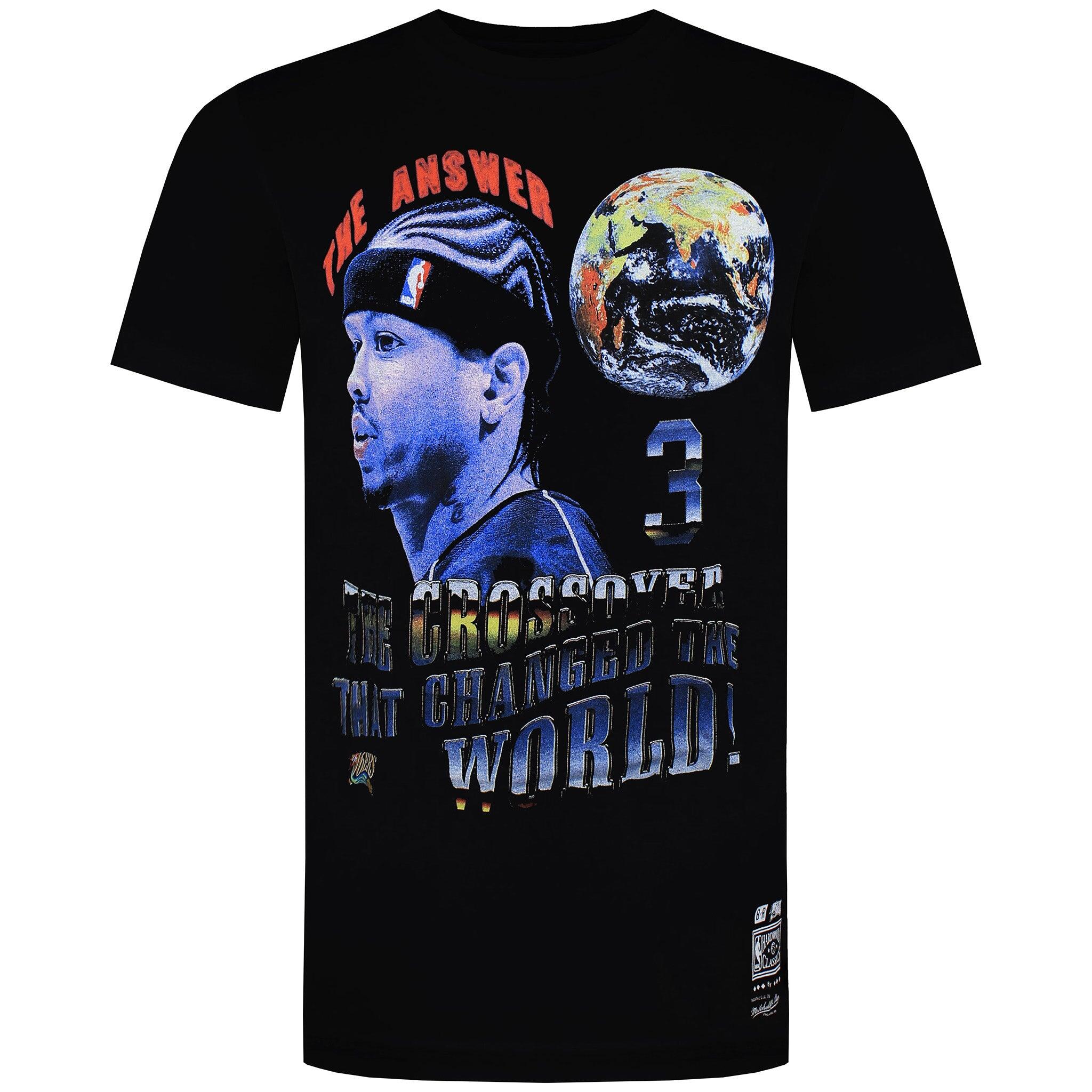 MITCHELL & NESS Mitchell & Ness NBA Philadelphia 76ers Allen Iverson The Cross Over T-Shirt