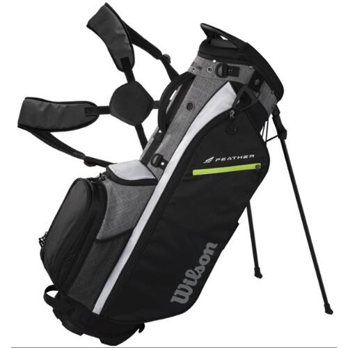 WILSON STAFF Wilson Staff Feather Standbag Zwart/Grijs/Wit