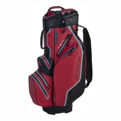Fastfold storm 2.0 ultra dry cartbag zwart/rood