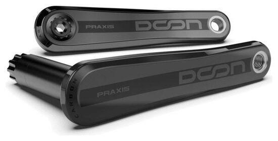 Coppia di pedivelle Praxis Doon Black