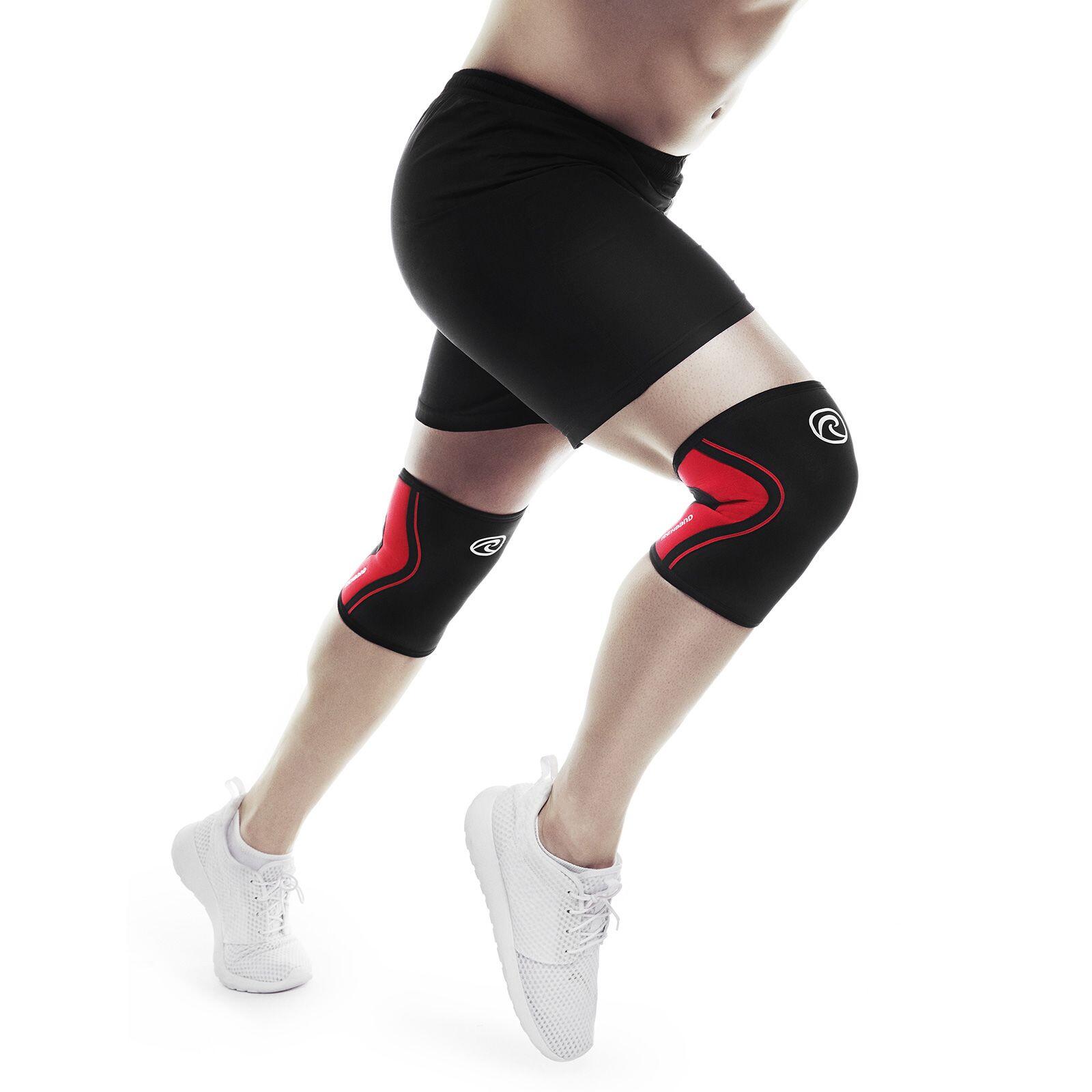 Rehband RX Genouillère 3 mm | Bandage genou sports d’endurance 3/4