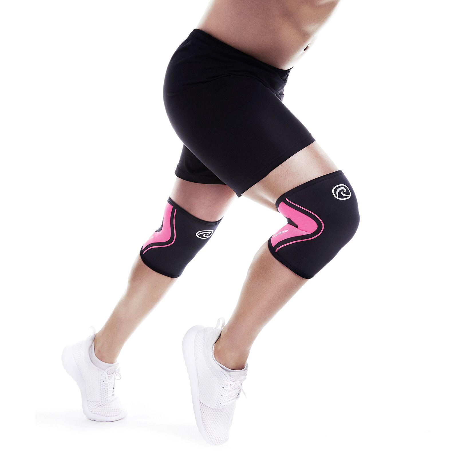 Rehband RX Genouillère 3 mm | Bandage genou sports d’endurance 3/4
