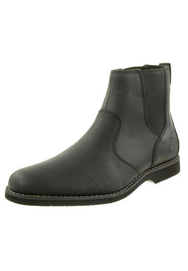 Timberland Woodhull Chelsea Herren Stiefelette Ankle Boots TB 0A413H 001 Schwarz