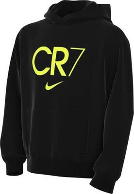Felpa con Cappuccio Unisex Nike Cr7 Club in Pile per Bambini di 8-9 Anni