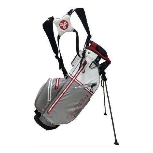 Fastfold Challenger 2.0 Standbag Grijs/Wit/Rood 3/4