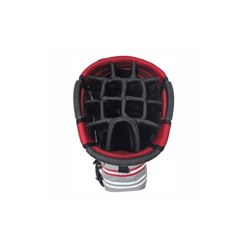 Fastfold Challenger 2.0 Standbag Grijs/Wit/Rood 4/4