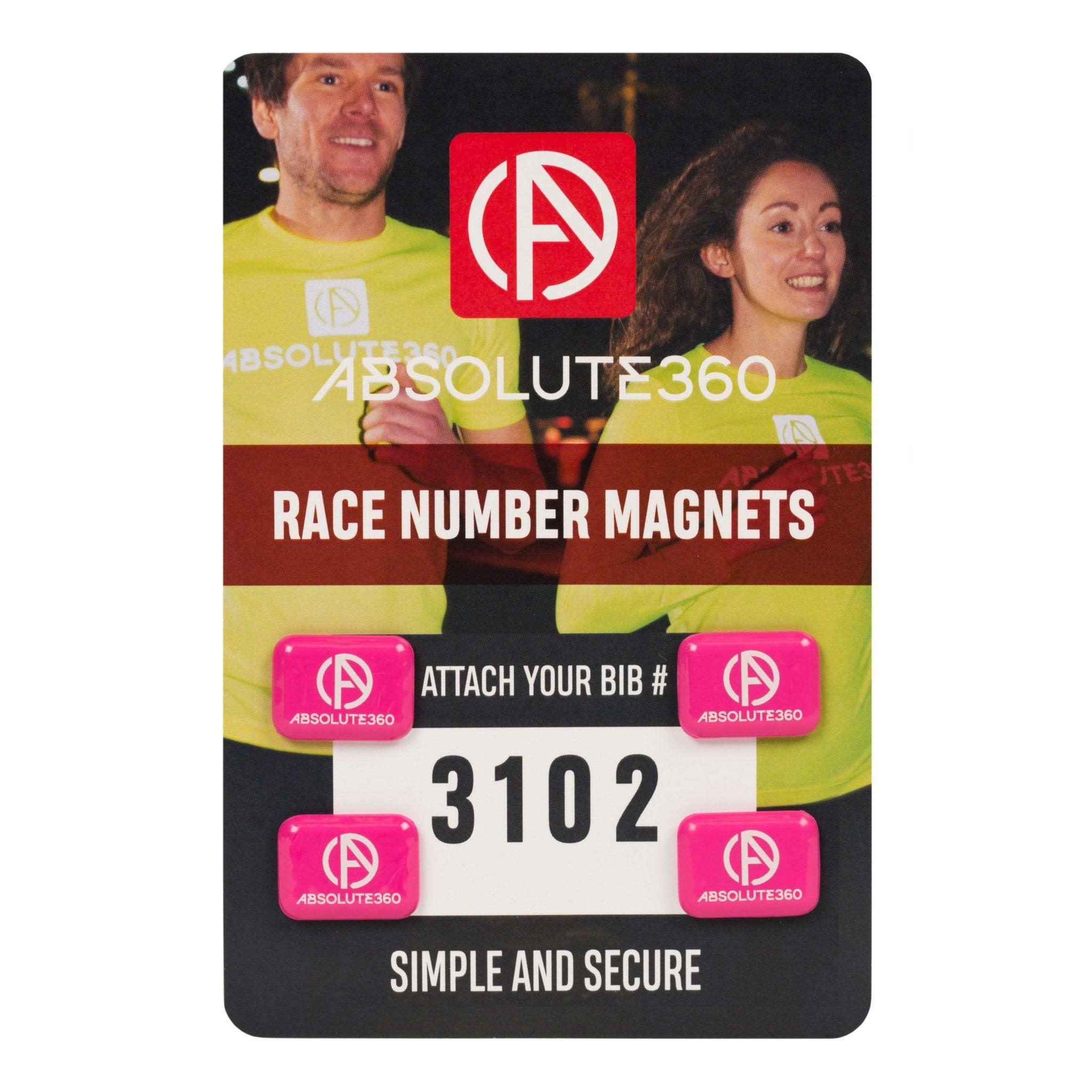 ABSOLUTE360 Race Number Magnets