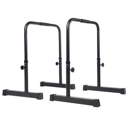 Verstellbare Dip Barren bis 130 kg - Dip Station - Dip Stangen - Parallettes