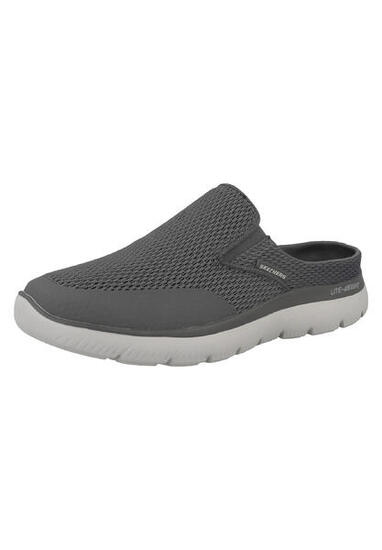 Skechers Sport Herren SUMMITS VINDICATOR Pantolette Slip on 232296 grau