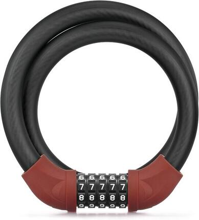 ROCKBROS Antivol Vélo à Code, Câble 5 Chiffres pour Vélo et Trottinette