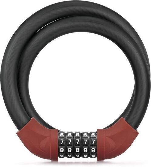 ROCKBROS Antivol Vélo à Code, Câble 5 Chiffres pour Vélo et Trottinette