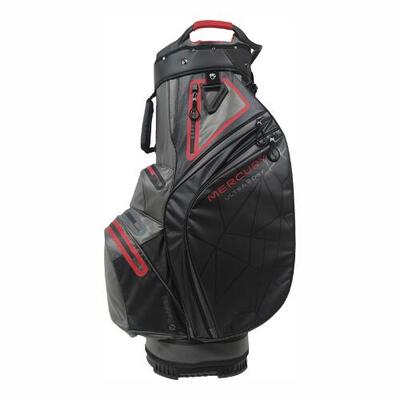 Fastfold mercury cartbag zwart/rood