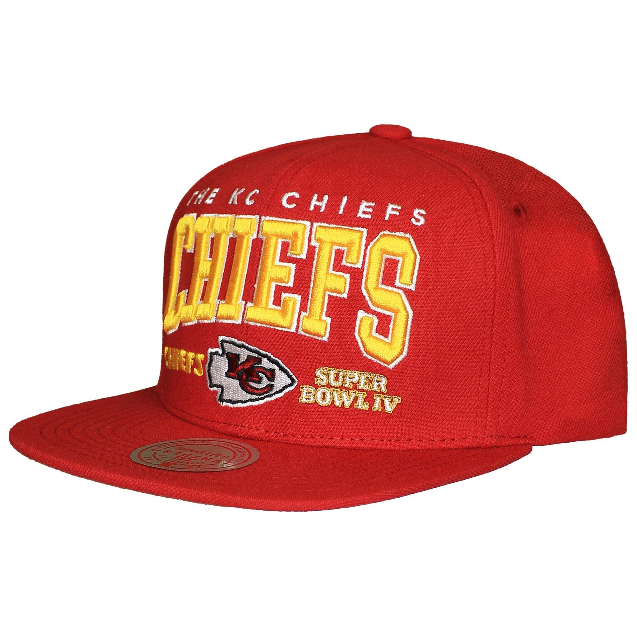 MITCHELL & NESS Mitchell & Ness NFL Kansas City Chiefs Champ Stack Cap