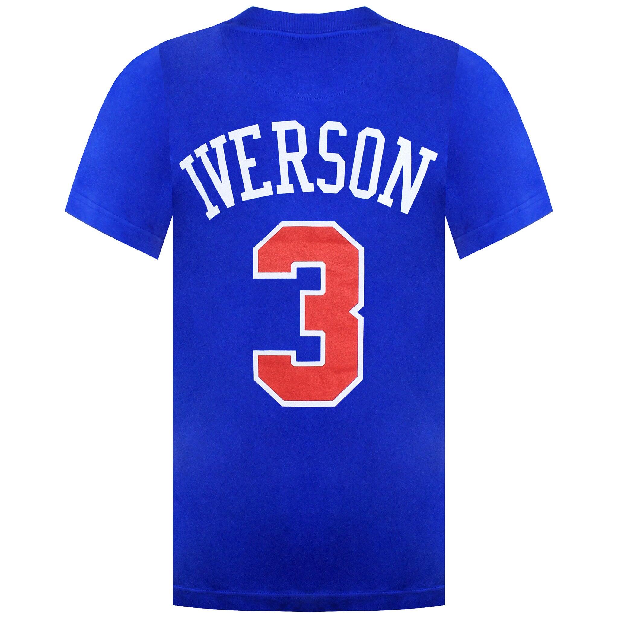 Mitchell Ness NBA Philadelphia 76ers Allen Iverson T-Shirt