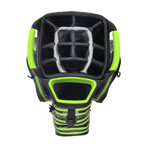 Fastfold Storm 2.0 Ultra dry Cartbag Zwart/Lime 3/3