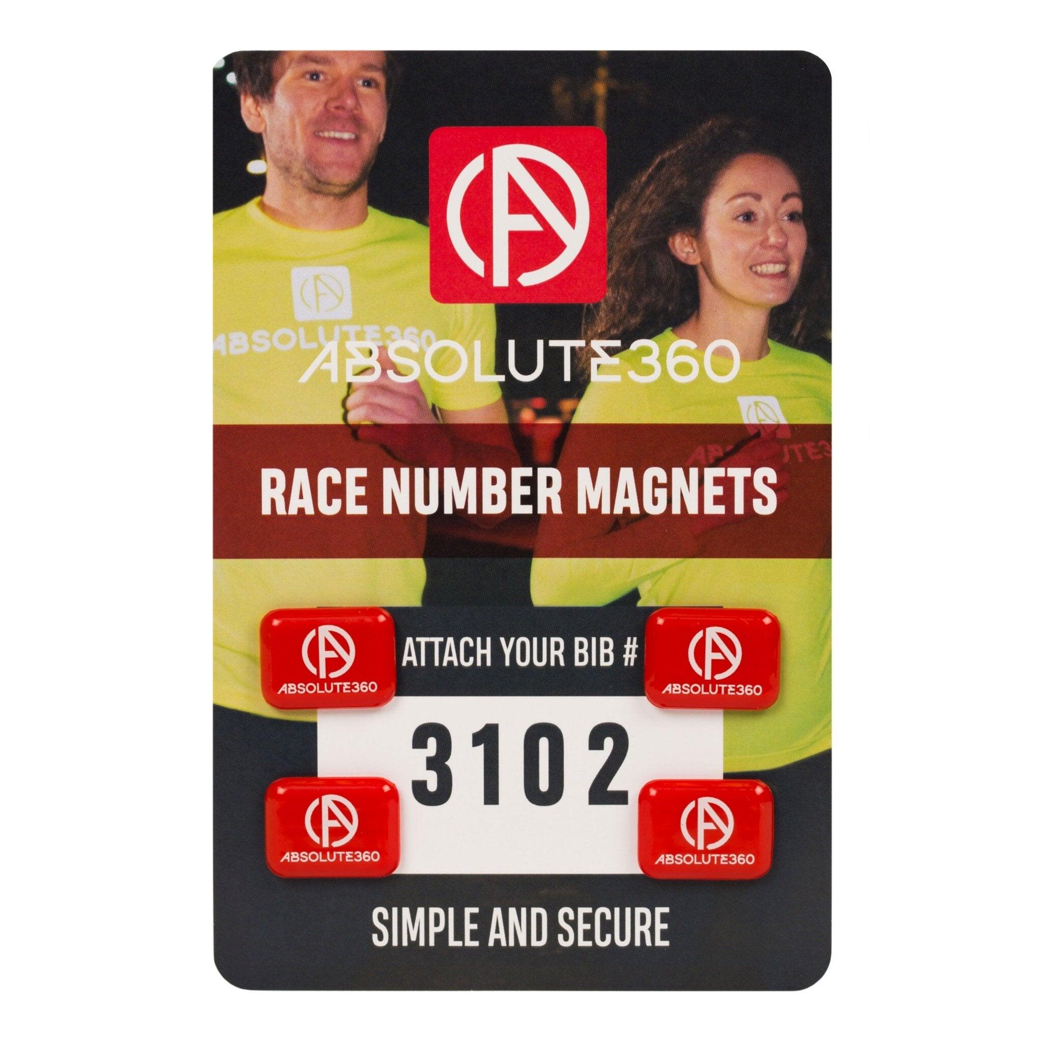 ABSOLUTE360 Race Number Magnets