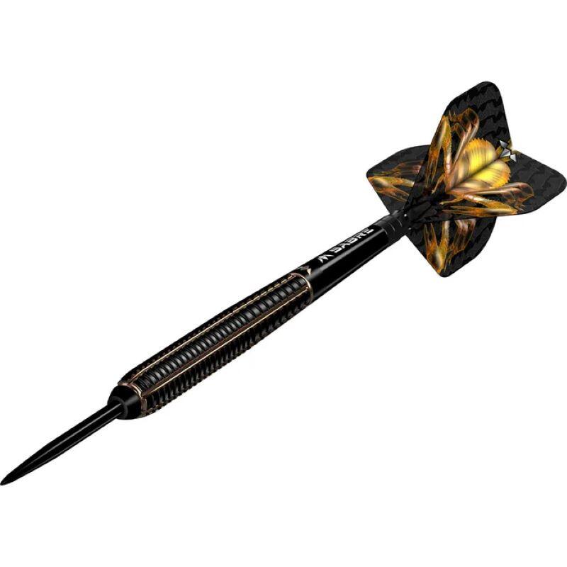 Mission Scorpion Steeldarts 90 % Wolfram – Schwarz/ Gold Electro 22g 2/4