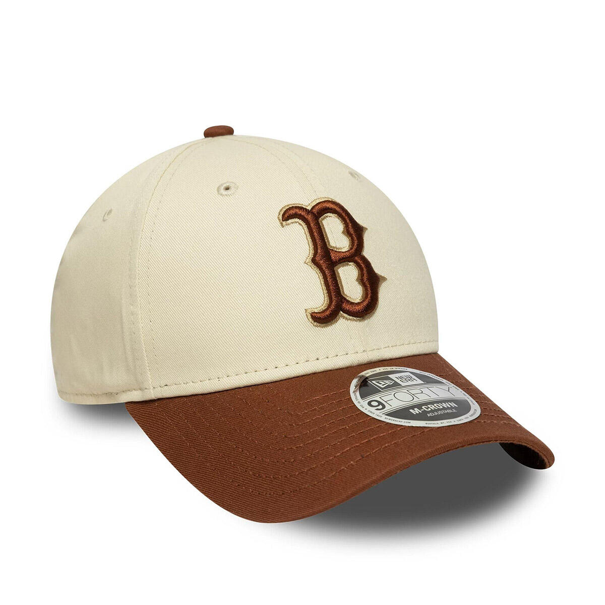 New Era 9FORTY M-Crown Cap Boston Red Sox MLB Colour Block beige 3/6