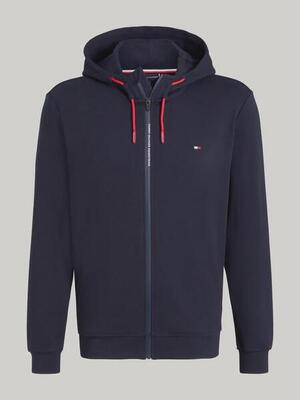 Tommy hilfiger equestrian glenn trui met rits heren blauw -