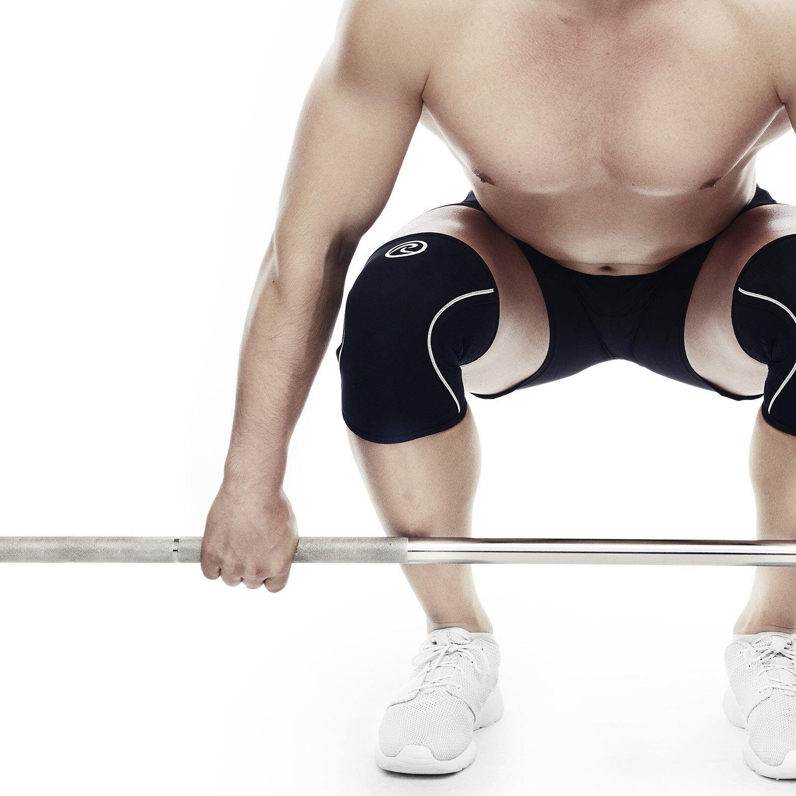 Rehband RX Genouillère 7 mm | Bandage genou haltérophilie & entraînement 4/7