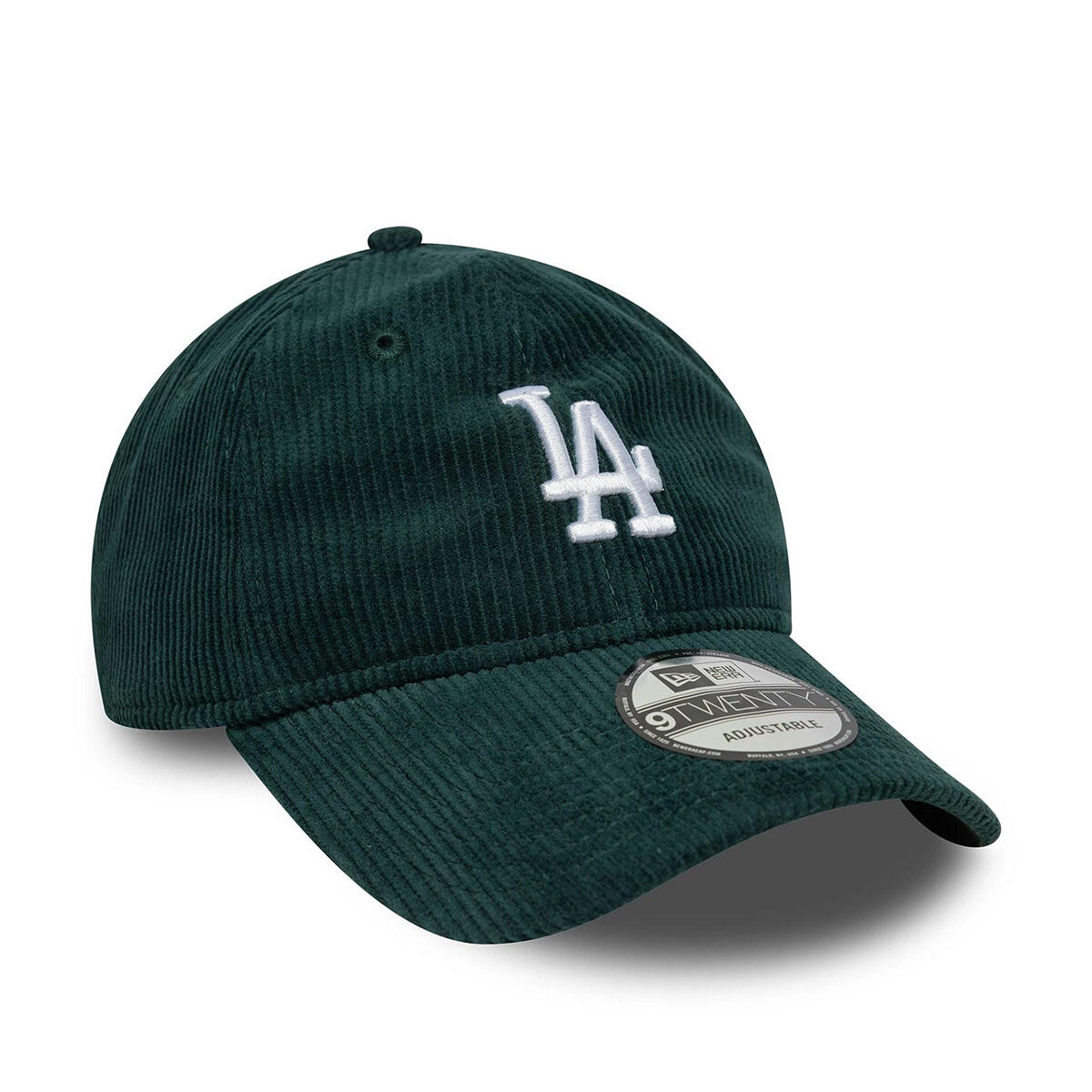 New Era 9TWENTY Cap LA Dodgers MLB Cord green 3/5