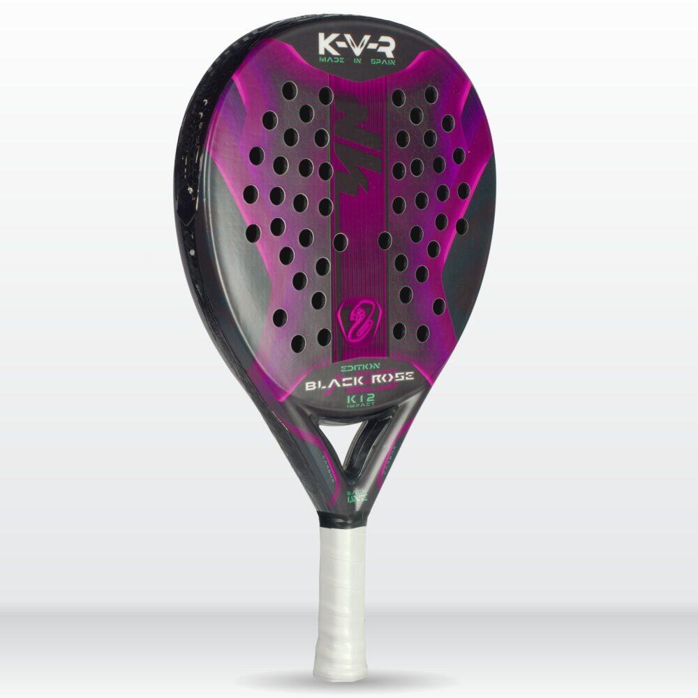 Padelracket voor volwassenen Akkeron Kovra Black Rose A25 2/3