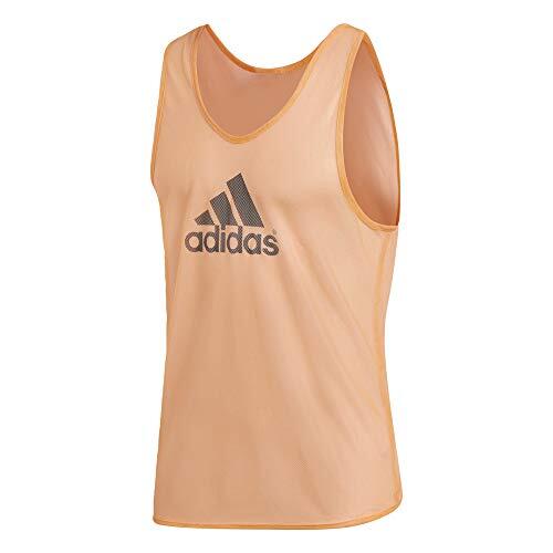 Adidas Maglietta Uomo Training Bib 14 - Arancione - Taglia S 2/6
