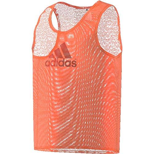 Adidas Maglietta Uomo Training Bib 14 - Arancione - Taglia S 5/6