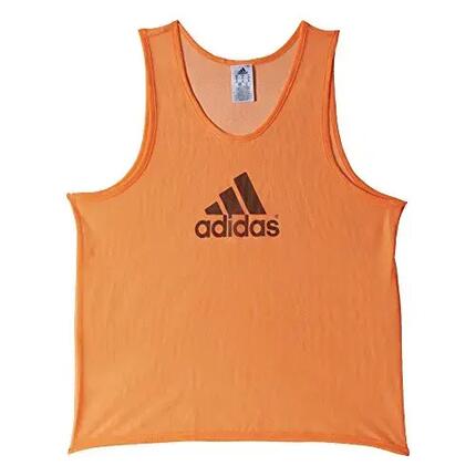 Bib d'entraînement ADIDAS pour hommes - Orange - Taille S