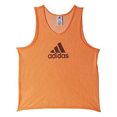 Adidas Maglietta Uomo Training Bib 14 - Arancione - Taglia S