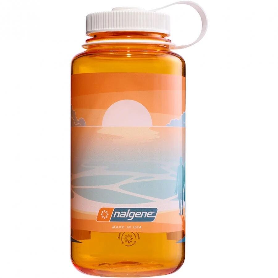Nalgene - Bouteille Nalgene 1000 Ml – Paysage - Gourde - Orange - Decathlon