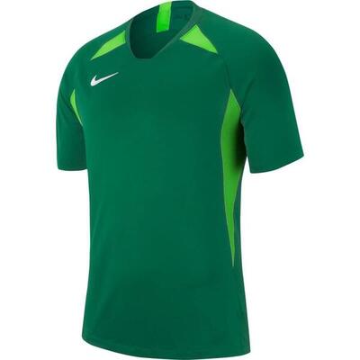 Nike legend ss trui voor kinderen - dennengroen/actiegroen/wit, maat l