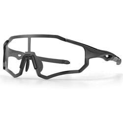 ROCKBROS Lunettes Vélo Photochromiques, Lunettes de Soleil Cyclisme Route VTT