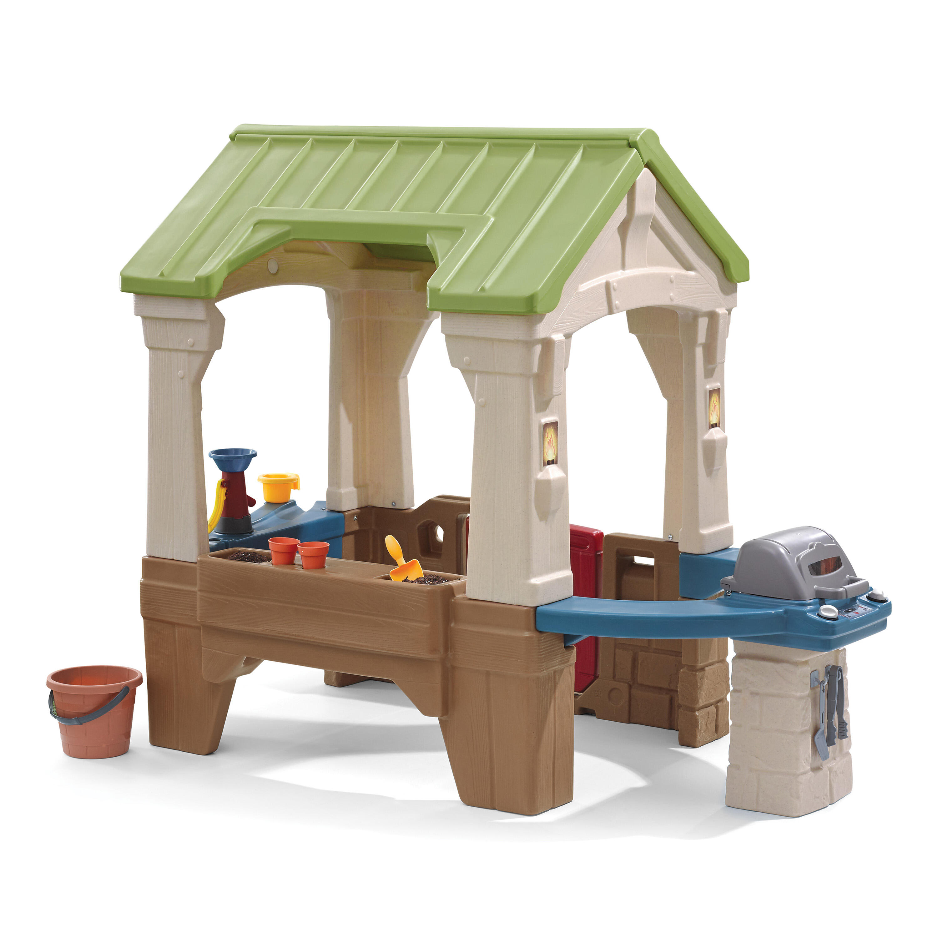 Casita infantil de jardín con accesorios Great Outdoors 2/7