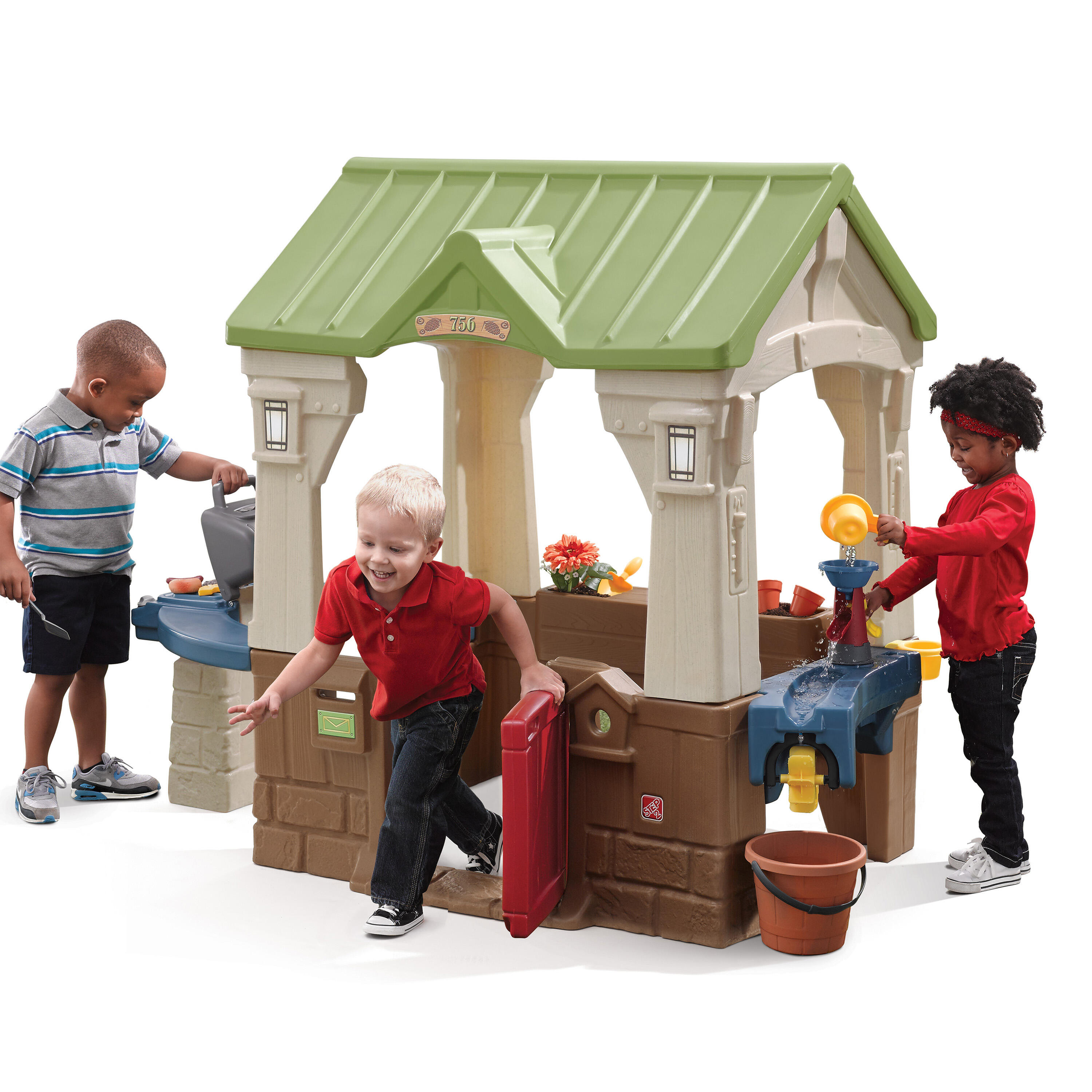 Casita infantil de jardín con accesorios Great Outdoors 4/7