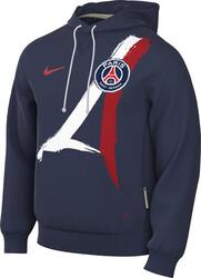 Sweat à Capuche Nike PSG pour Hommes en Bleu Nuit