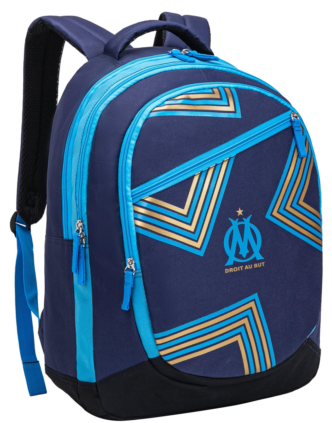 Sac à dos scolaire OM - Collection officielle OLYMPIQUE DE MARSEILLE 1/6