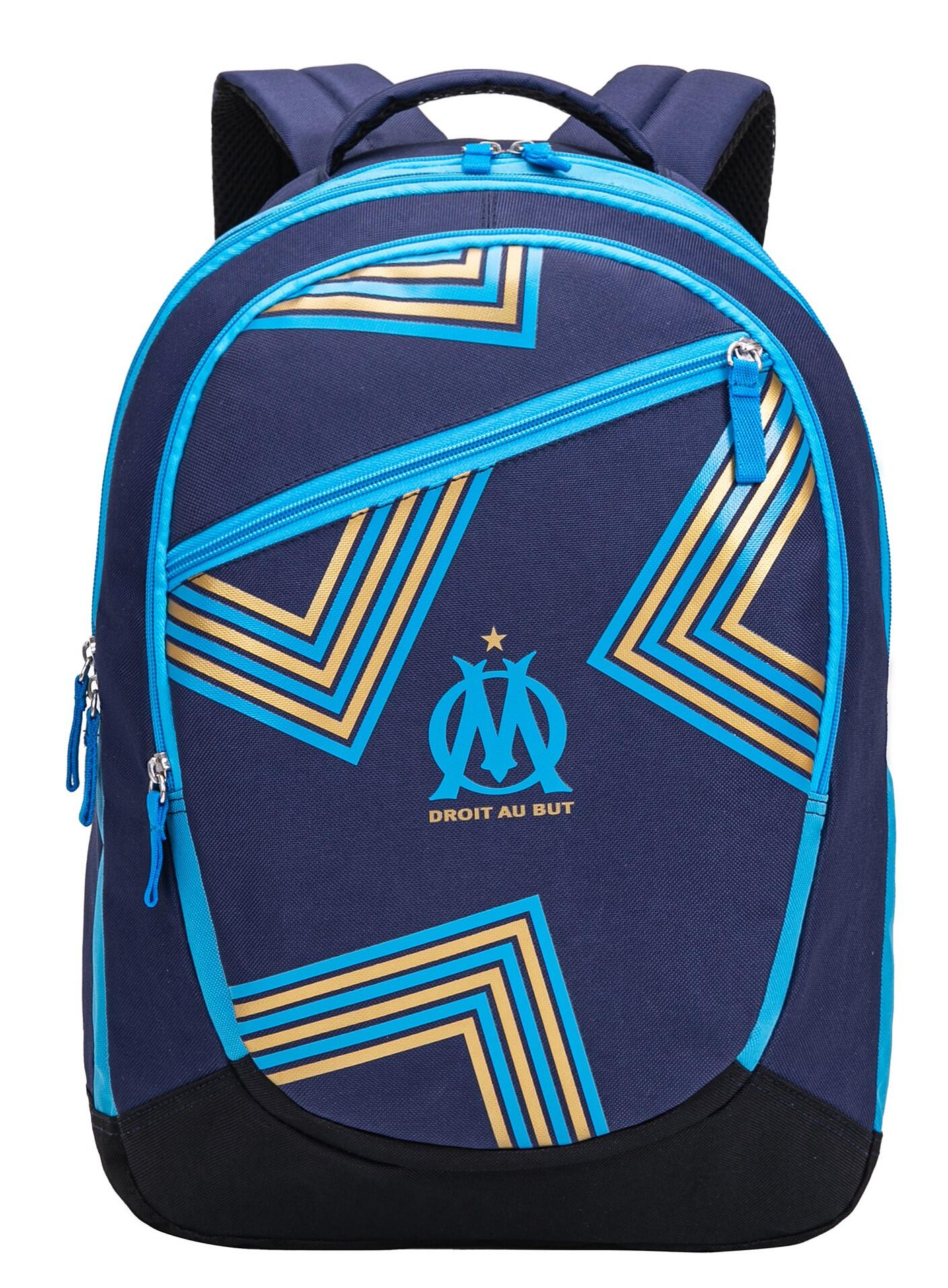 Sac à dos scolaire OM - Collection officielle OLYMPIQUE DE MARSEILLE 5/6