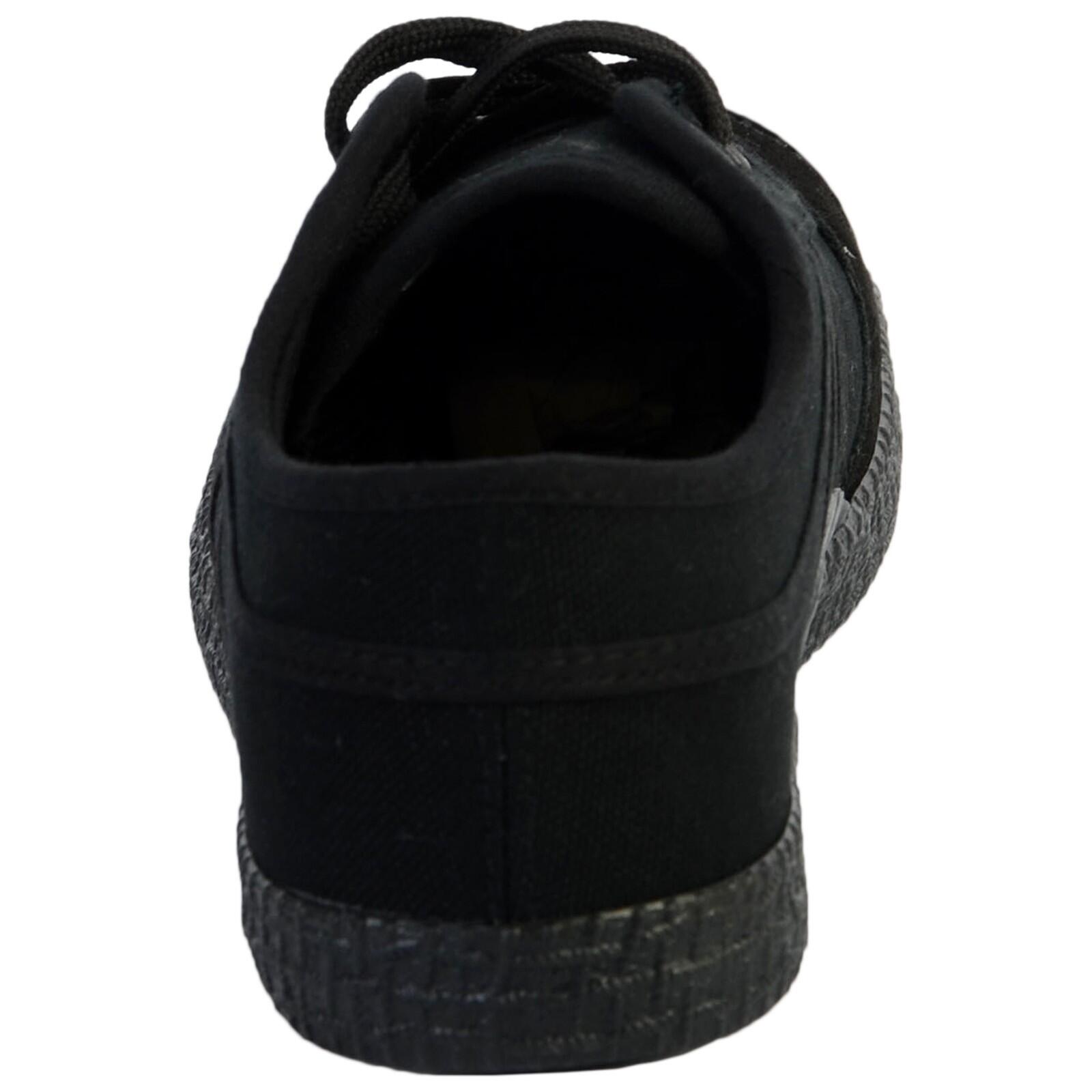 Kawasaki Original Canvas Shoe K192495 1001S Black Solid 3/5
